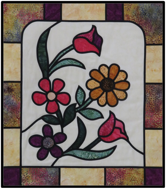 Stained Glass Floral Sprays