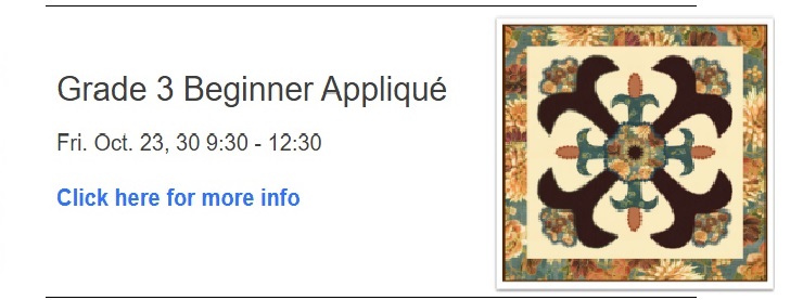 Beginner Applique