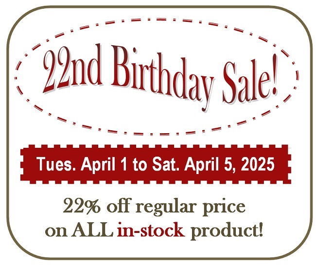 Anniversary Sale